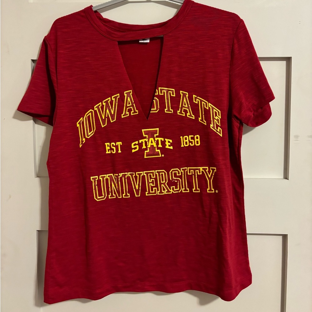 Iowa State cutout top